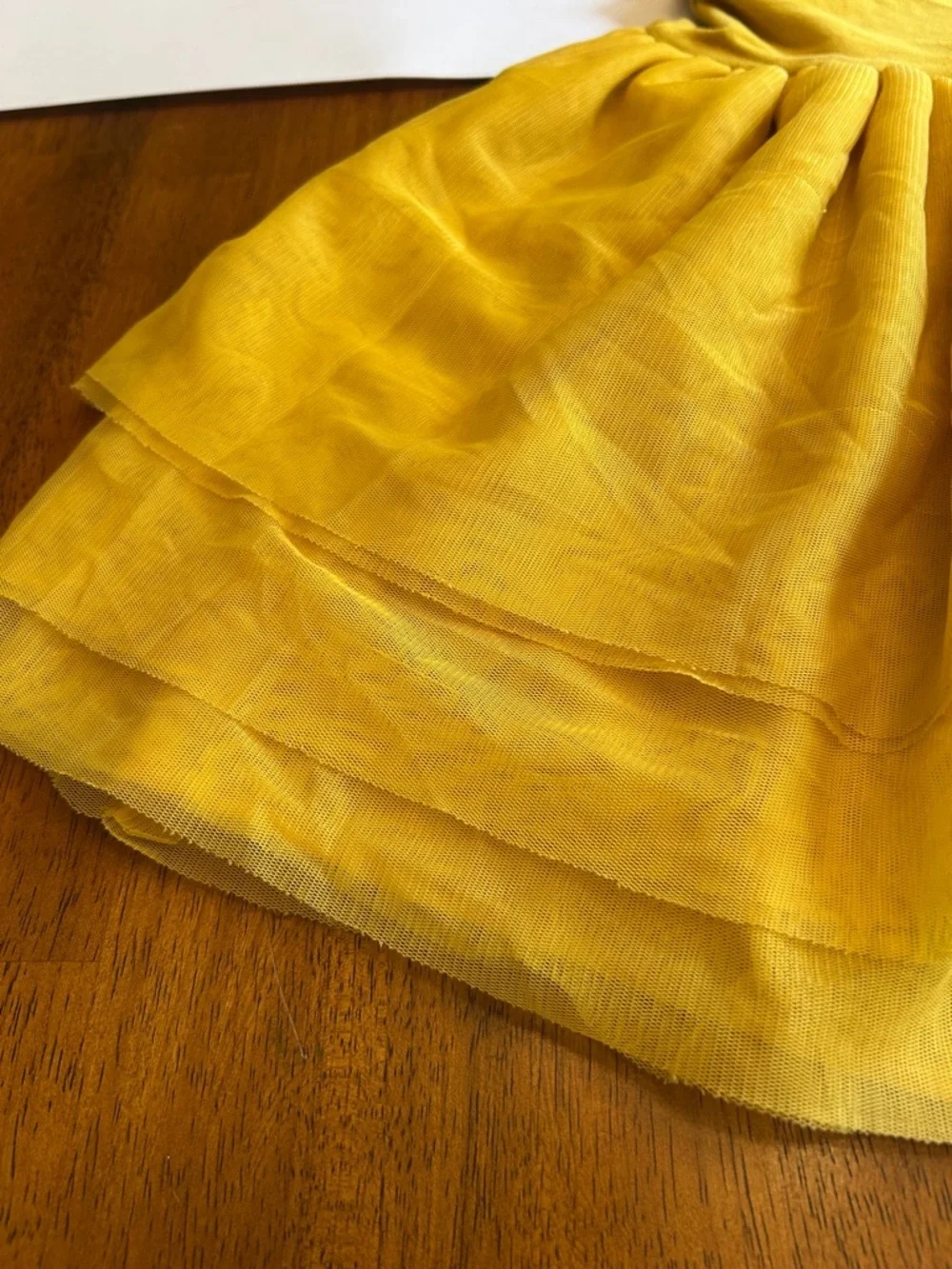 Yellow Tulle Dress Girls 5T Twirl Layered Skirt Dress | Old Navy